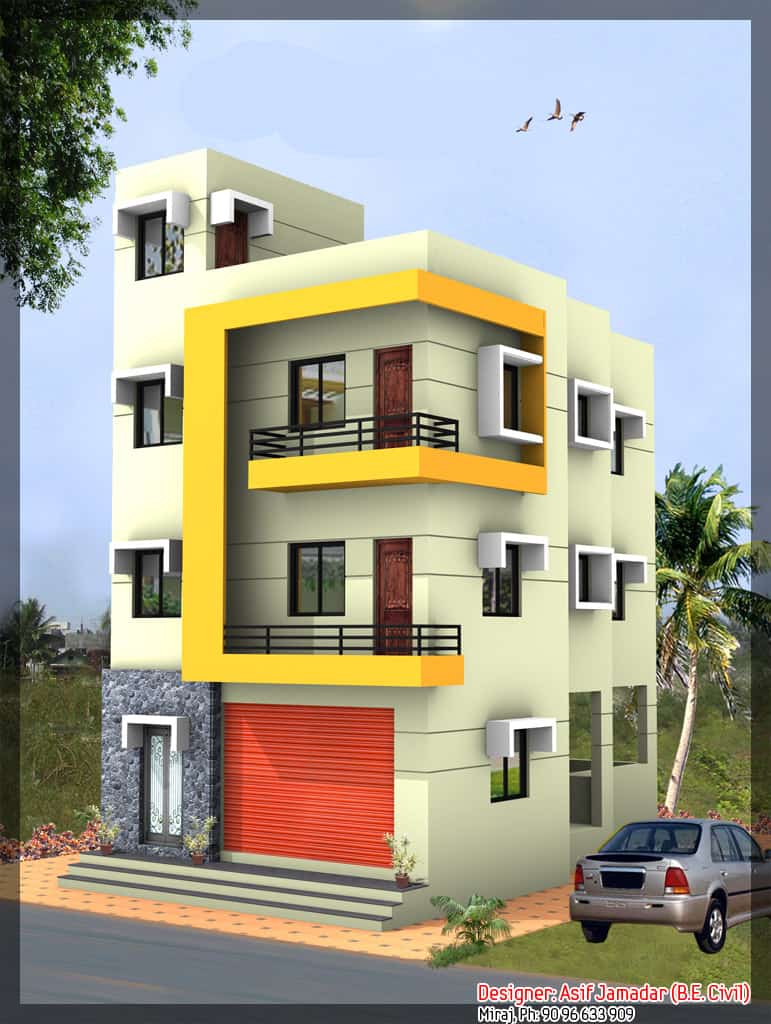 Latest 3Storey House design at 1890 sq.ft