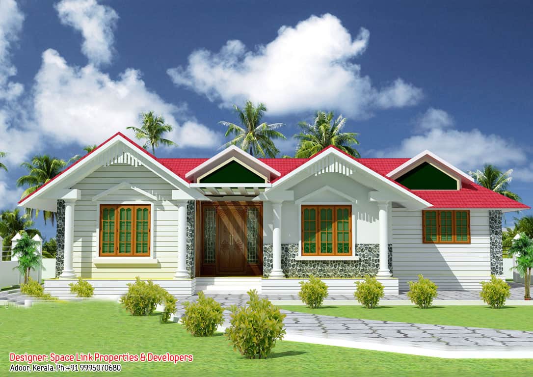 Single Floor House Designs Kerala