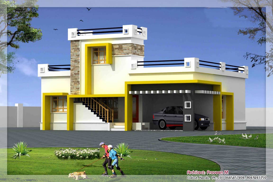 Single Floor House Designs Kerala House Planner