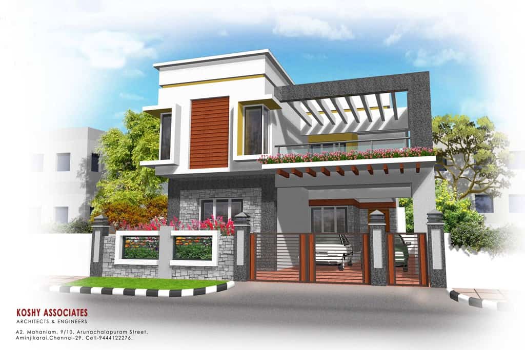 Modern Front House Elevation Designs