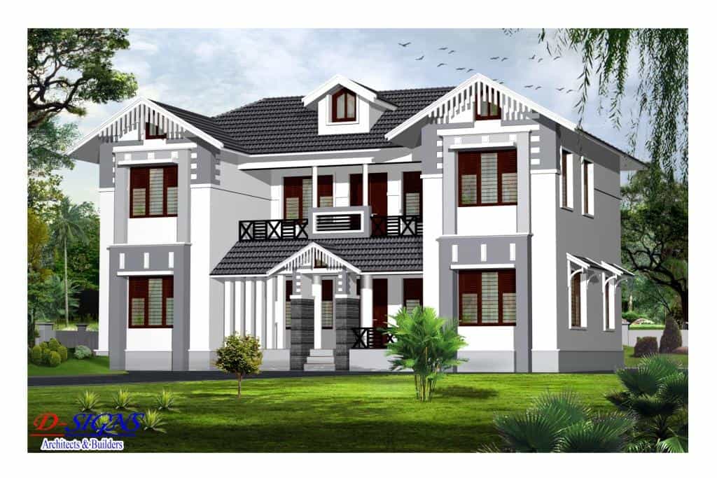 beautiful kerala house model