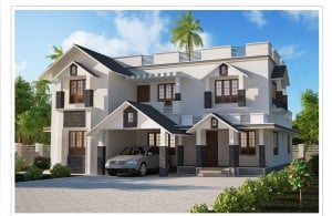 Modern Kerala House Design 2016 at 2980 sq.ft