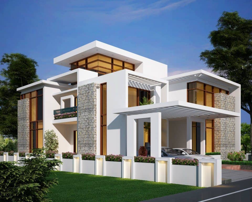 house elevation designs - KeralaHousePlanner| Home Designs ...