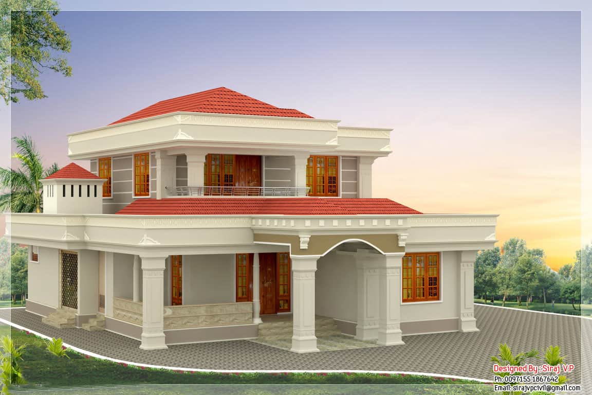 Beautiful Kerala home design at 2250 sq.