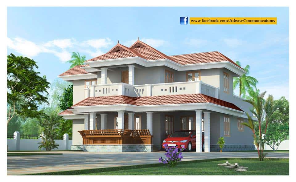 kerala house model