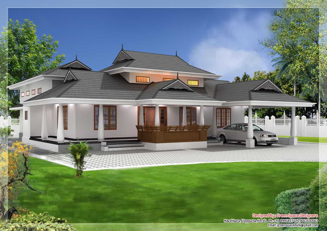 Beautiful Traditional Nalukettu Model Kerala House Plan Architecture House Plans 34347