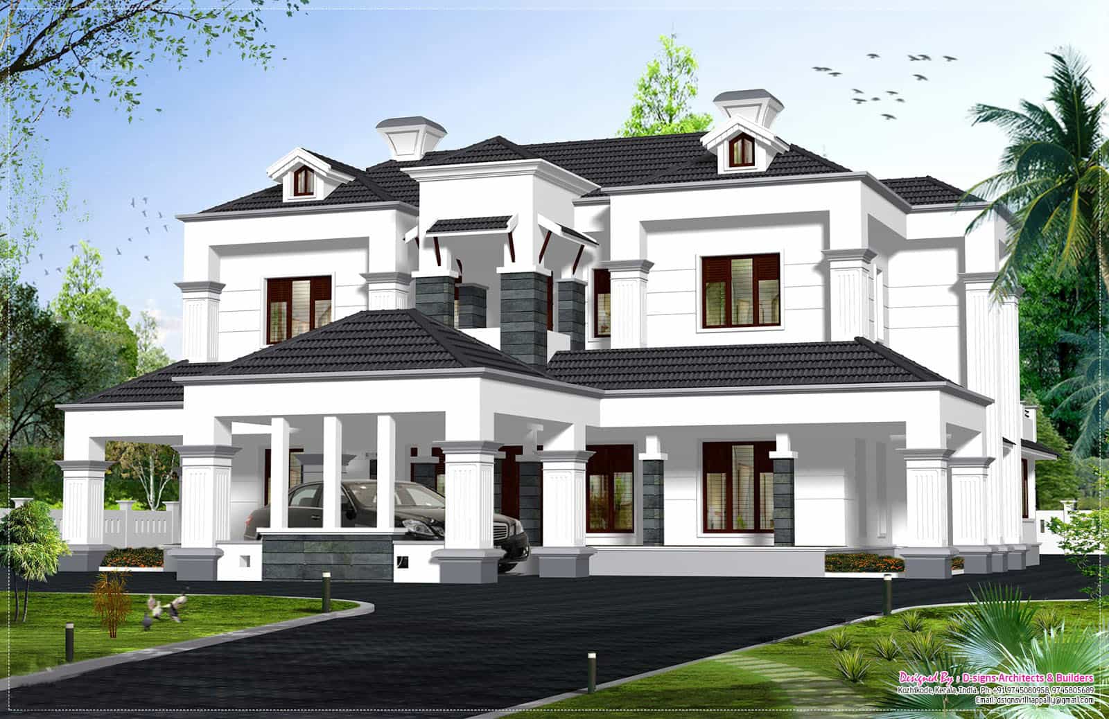 victorian style kerala home