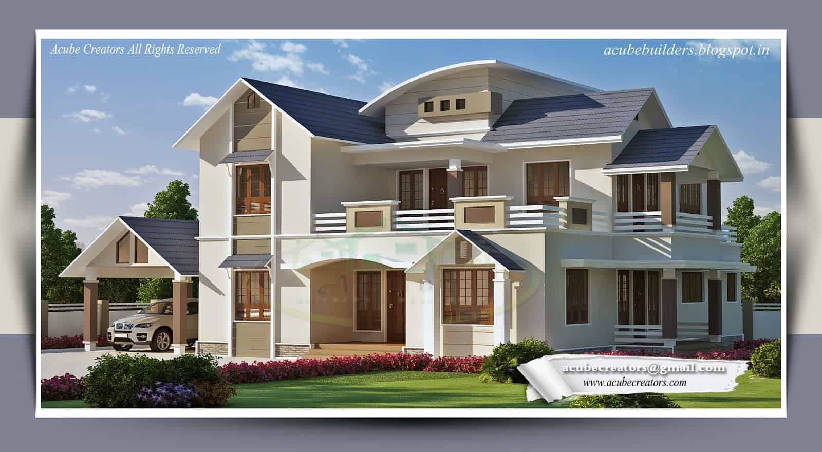 Luxurious Bungalow House Plans At 2988 Sq ft luxurious-bungalow-house-plans-at-2988-sq-ft