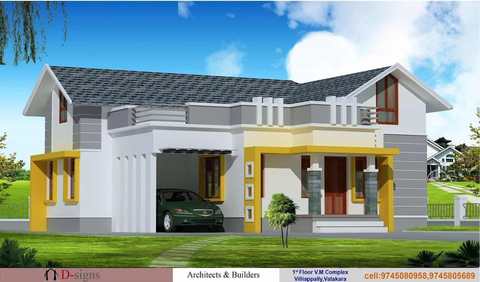 2BHK KeralaHousePlanner