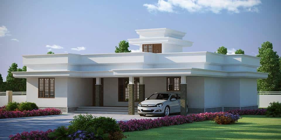 Beautiful Low Budget Kerala House, Beautiful House Plans With Photos In Kerala